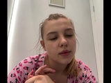 Extreme masturbating in the locker room